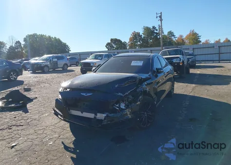 2015 Hyundai Genesis 5.0 from USA, damaged, VIN KMHGN4JFXFU096453